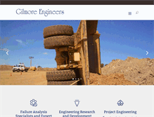 Tablet Screenshot of gilmore-engineers.com